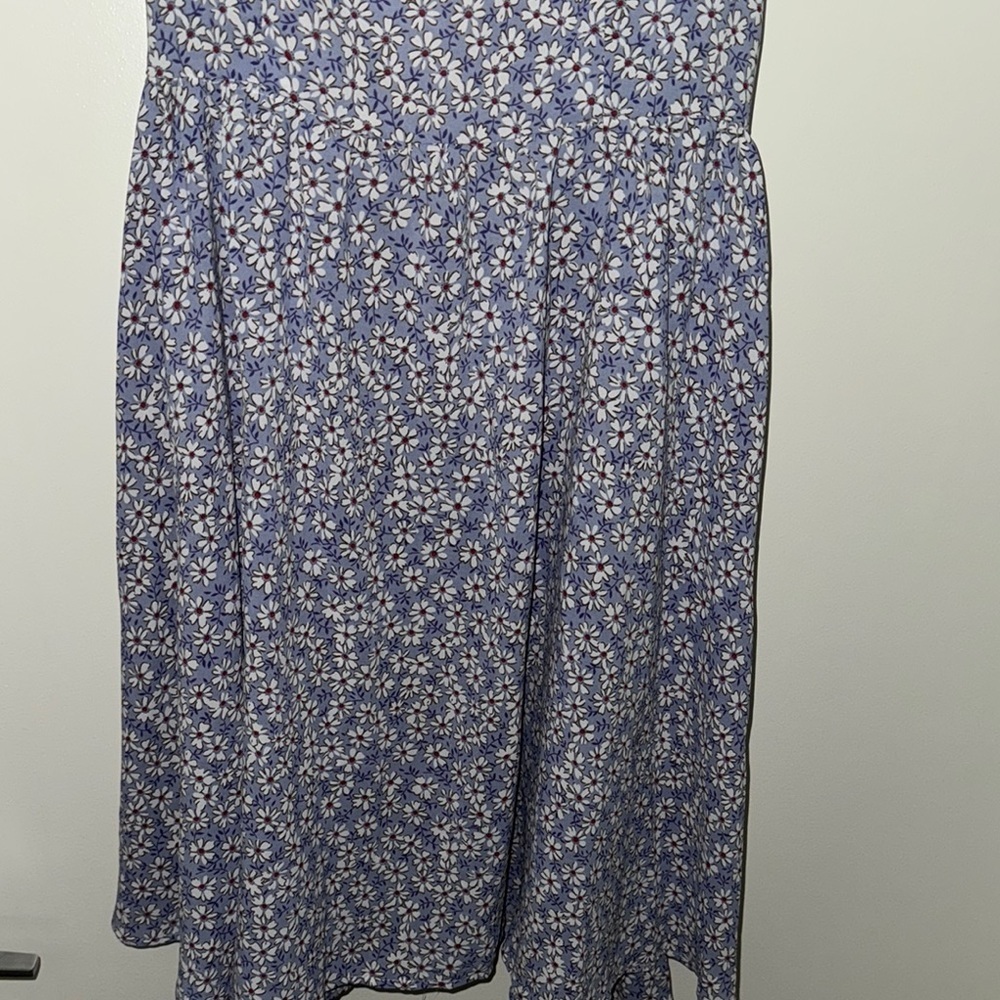 Floral Blue Dress - Picture 3 of 4